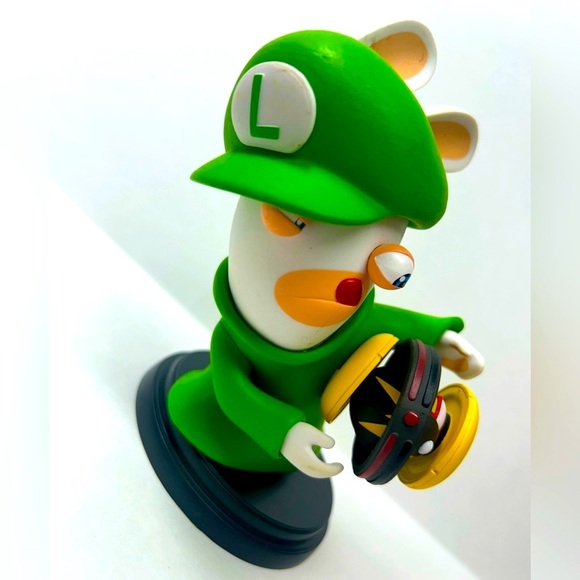 Mario + Rabbids Kingdom Battle - Rabbid Luigi Figure 🔫🤪 - Picture 1 of 14